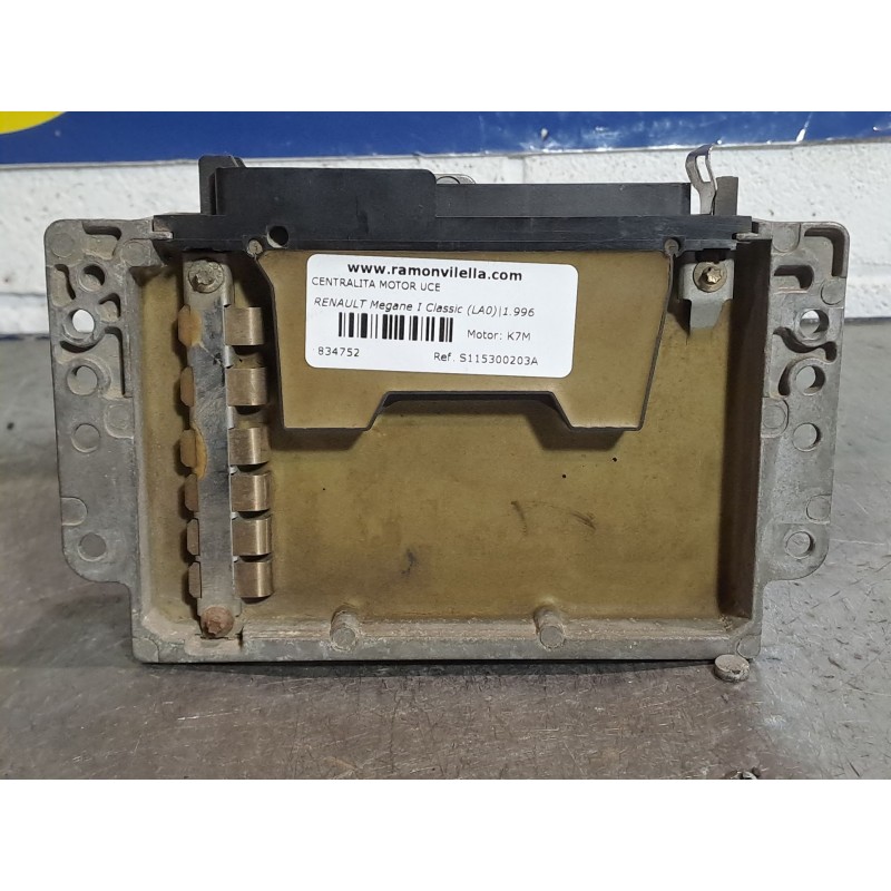 Recambio de centralita motor uce para renault megane i classic (la0) 1.6 e (la0f, la0s) referencia OEM IAM S115300203A   Recambio de centralita motor uce para renault megane i classic (la0) 1.6 e (la0f, la0s) referencia OEM IAM S115300203A
