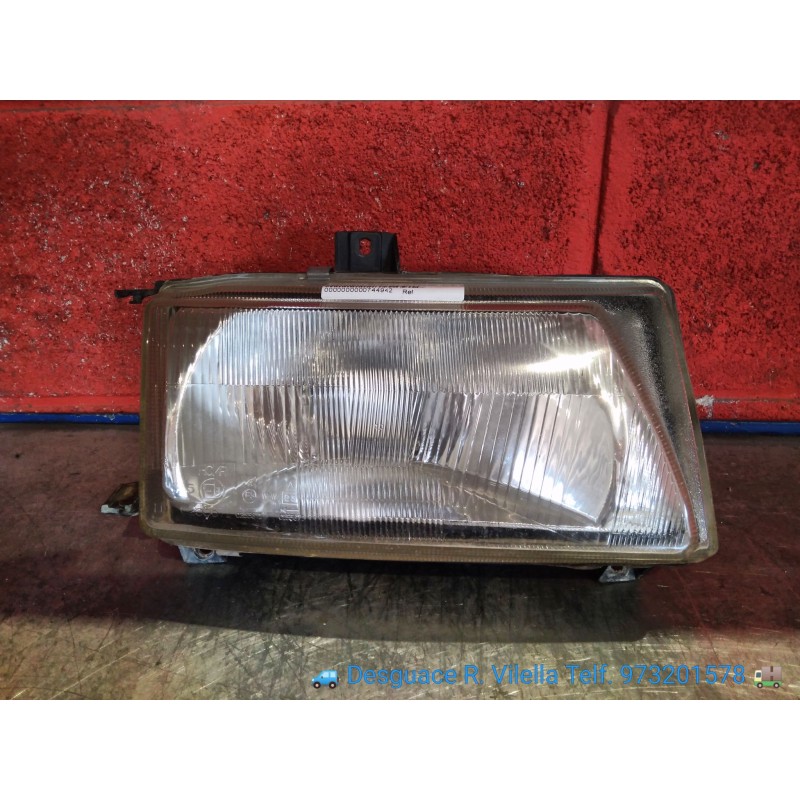 Recambio de faro derecho para seat inca (6k9) 1.9 d cl familiar | 01.96 - 12.01 1.9 d cl familiar | 01.96 - 12.01 referencia OEM