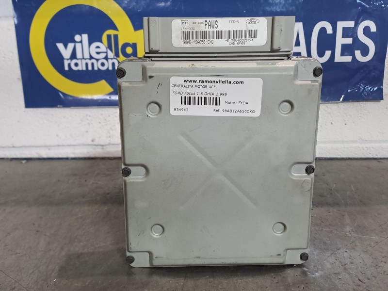 Recambio de centralita motor uce para ford focus 1.6 ghia referencia OEM IAM 98AB12A650CXG   Recambio de centralita motor uce para ford focus 1.6 ghia referencia OEM IAM 98AB12A650CXG