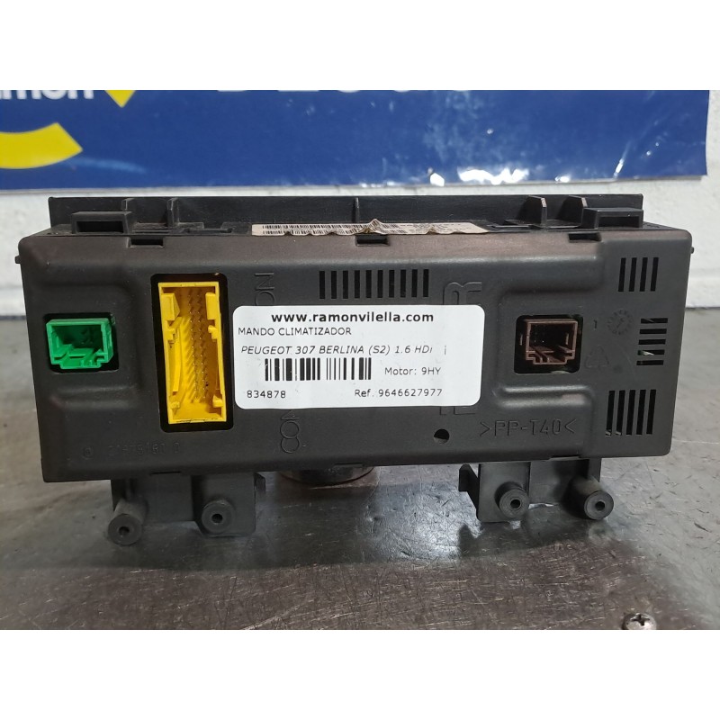 Recambio de mando climatizador para peugeot 307 berlina (s2) 1.6 hdi | 0.05 - 0.08 1.6 hdi | 0.05 - 0.08 referencia OEM IAM 9646