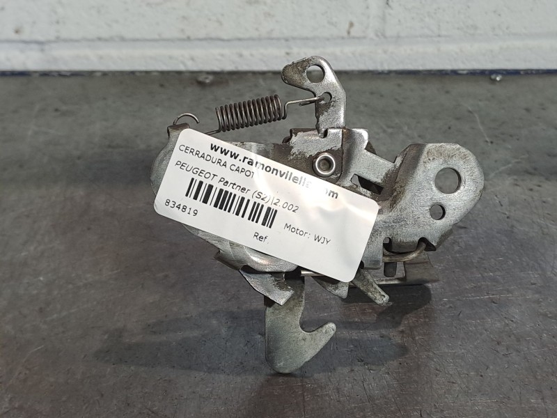 Recambio de cerradura capot para peugeot partner (s2) 1.9 diesel referencia OEM IAM   