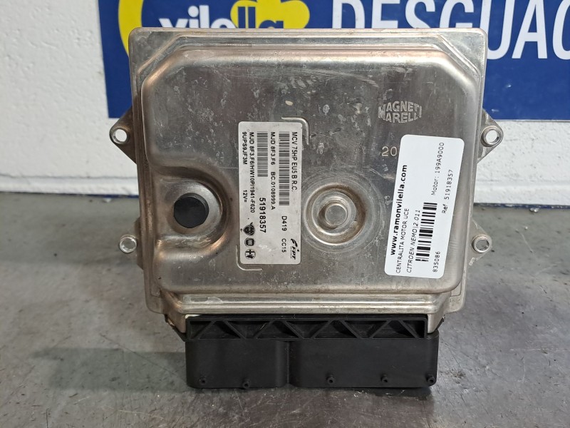 Recambio de centralita motor uce para citroen nemo basis referencia OEM IAM 51918357  