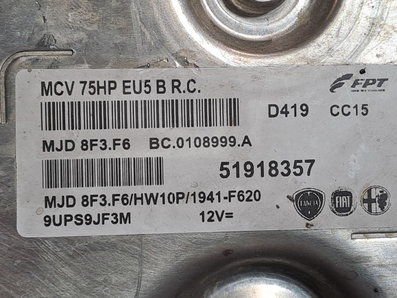 Recambio de centralita motor uce para citroen nemo basis referencia OEM IAM 51918357  