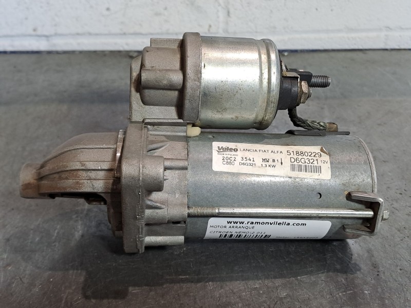 Recambio de motor arranque para citroen nemo basis referencia OEM IAM D6G321  