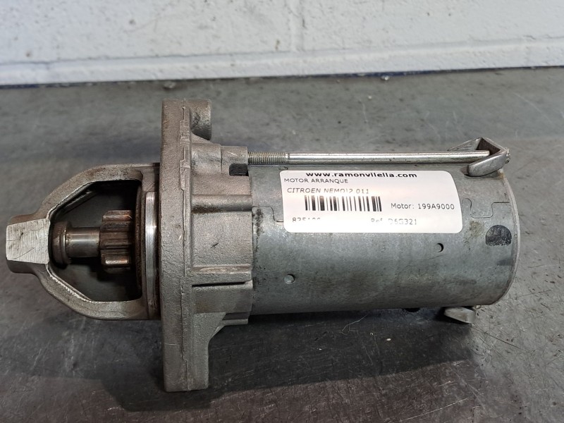 Recambio de motor arranque para citroen nemo basis referencia OEM IAM D6G321  