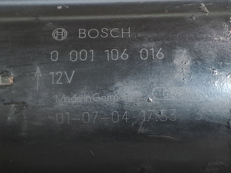 Recambio de motor arranque para rover r 45 1.6 referencia OEM IAM 0001106016   Recambio de motor arranque para rover r 45 1.6 referencia OEM IAM 0001106016