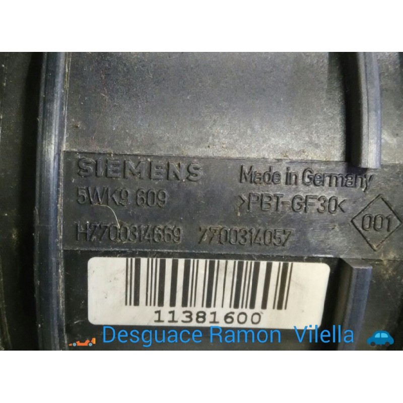 Recambio de caudalimetro para renault laguna ii (bg0) authentique | 0.01 - ... authentique | 0.01 - ... referencia OEM IAM 5WK96