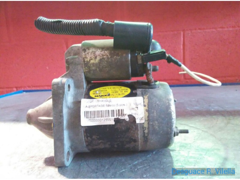 Recambio de motor arranque para kia sportage básico (5-ptas.) | 10.94 - 12.01 básico (5-ptas.) | 10.94 - 12.01 referencia OEM IA