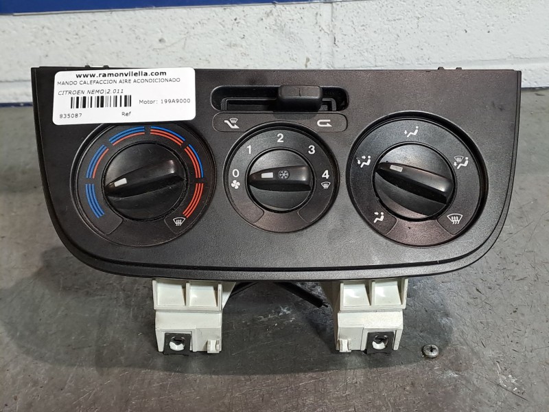 Recambio de mando calefaccion aire acondicionado para citroen nemo basis referencia OEM IAM   