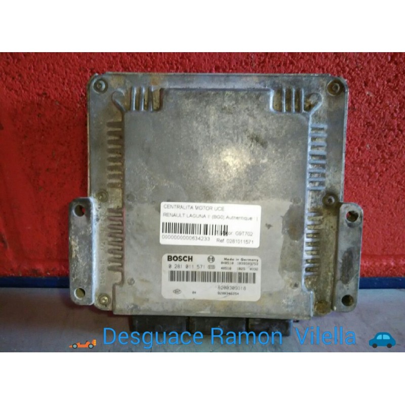 Recambio de centralita motor uce para renault laguna ii (bg0) authentique | 0.01 - ... authentique | 0.01 - ... referencia OEM I