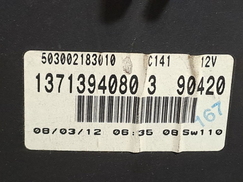 Recambio de cuadro instrumentos para citroen nemo basis referencia OEM IAM 1371394080  