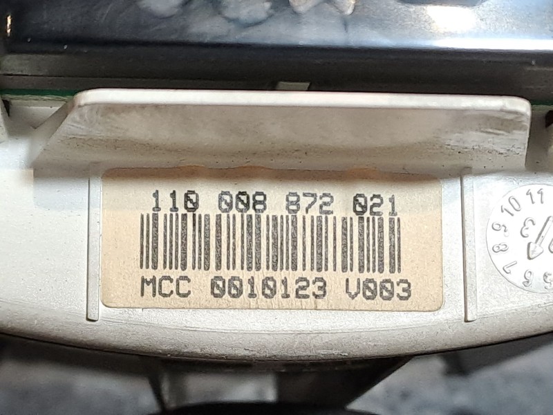 Recambio de cuadro instrumentos para smart coupe referencia OEM IAM 110008872021  