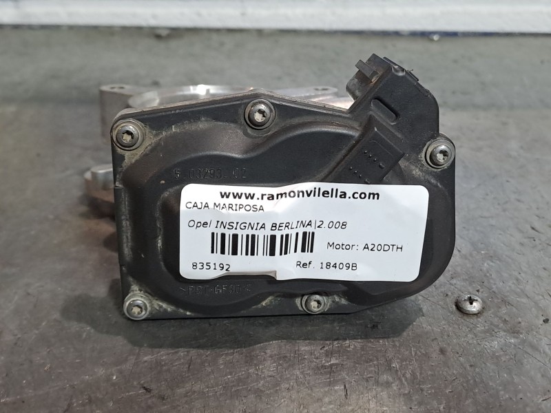 Recambio de caja mariposa para opel insignia berlina cosmo referencia OEM IAM 18409B  