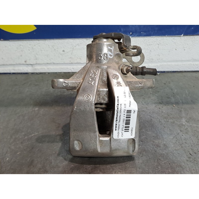 Recambio de pinza freno trasera derecha para fiat stilo (192) 1.9 jtd 115 | 12.02 - ... 1.9 jtd 115 | 12.02 - ... referencia OEM
