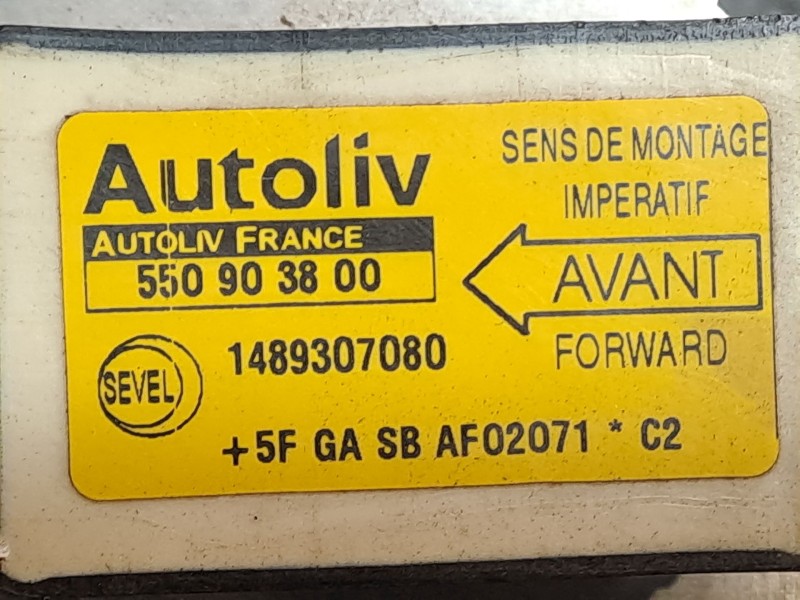 Recambio de centralita airbag para citroen jumpy 2.0 hdi referencia OEM IAM 550903800  