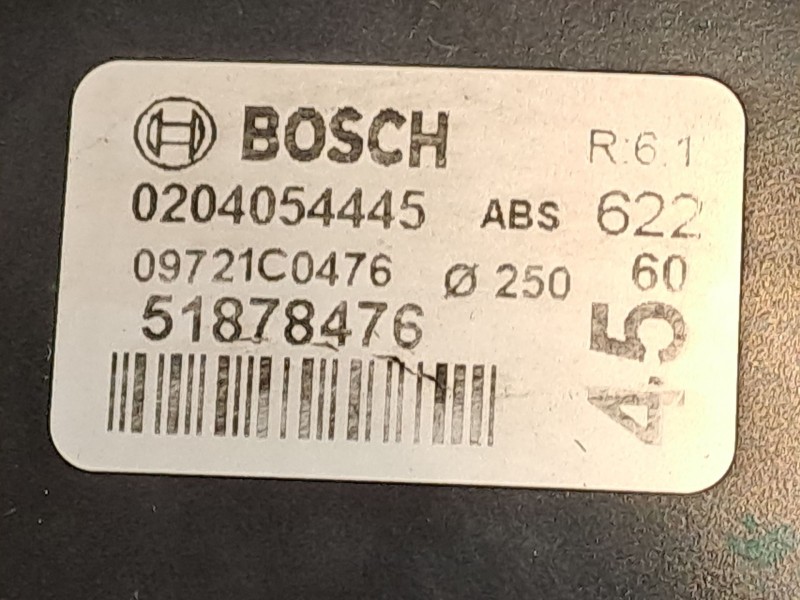 Recambio de servofreno para citroen nemo basis referencia OEM IAM 0204054445  