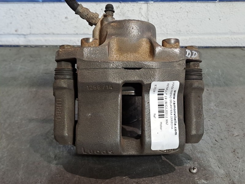 Recambio de pinza freno delantera derecha para renault 19 (b/c/l53) 1.8 referencia OEM IAM   