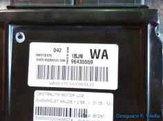 Recambio de centralita motor uce para chevrolet kalos 1.2 se | 01.05 - 12.08 1.2 se | 01.05 - 12.08 referencia OEM IAM 5WY1E07C  2