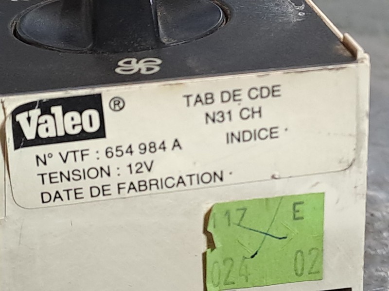 Recambio de mando calefaccion aire acondicionado para citroen berlingo referencia OEM IAM   