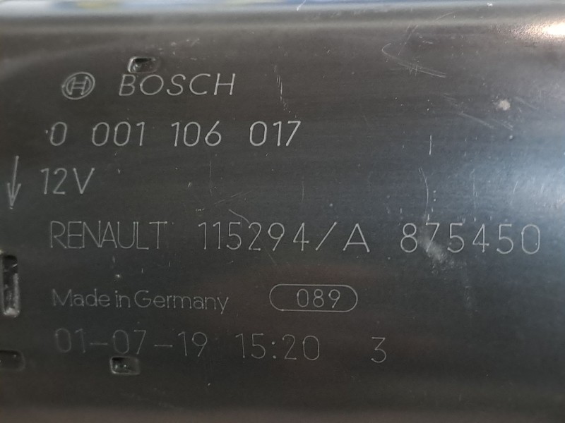 Recambio de motor arranque para renault laguna ii (bg0) 1.8 referencia OEM IAM 0001106017  