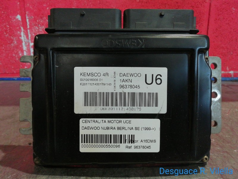 Recambio de centralita motor uce para daewoo nubira berlina se (1999) | 09.00 - 12.03 se (1999) | 09.00 - 12.03 referencia OEM I