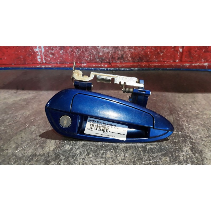 Recambio de maneta exte. delantero derecha para fiat punto 1.3 multijet 16v 90 dynamic referencia OEM IAM   