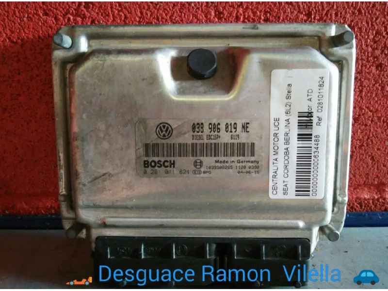 Recambio de centralita motor uce para seat cordoba berlina (6l2) stella | 09.02 - 12.04 stella | 09.02 - 12.04 referencia OEM IA