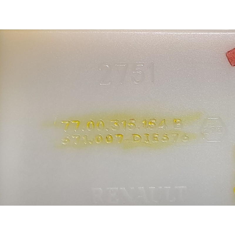 Recambio de aforador para renault kangoo (f/kc0) 1.9 dci diesel cat referencia OEM IAM 7700315154B  