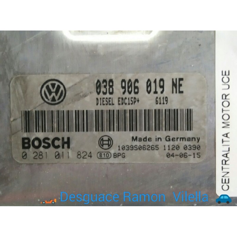 Recambio de centralita motor uce para seat cordoba berlina (6l2) stella | 09.02 - 12.04 stella | 09.02 - 12.04 referencia OEM IA
