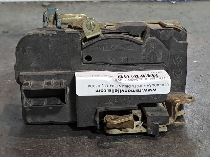Recambio de cerradura puerta delantera izquierda para citroen berlingo referencia OEM IAM   