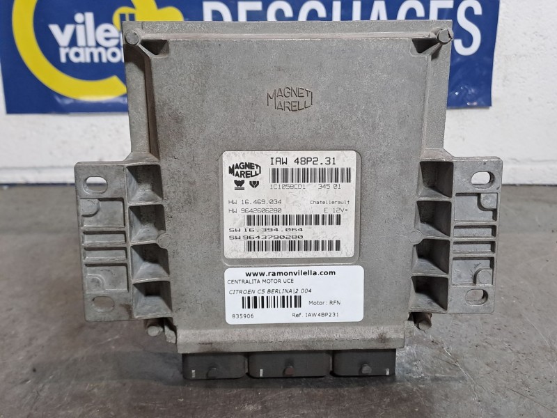 Recambio de centralita motor uce para citroen c5 berlina referencia OEM IAM IAW4BP231  