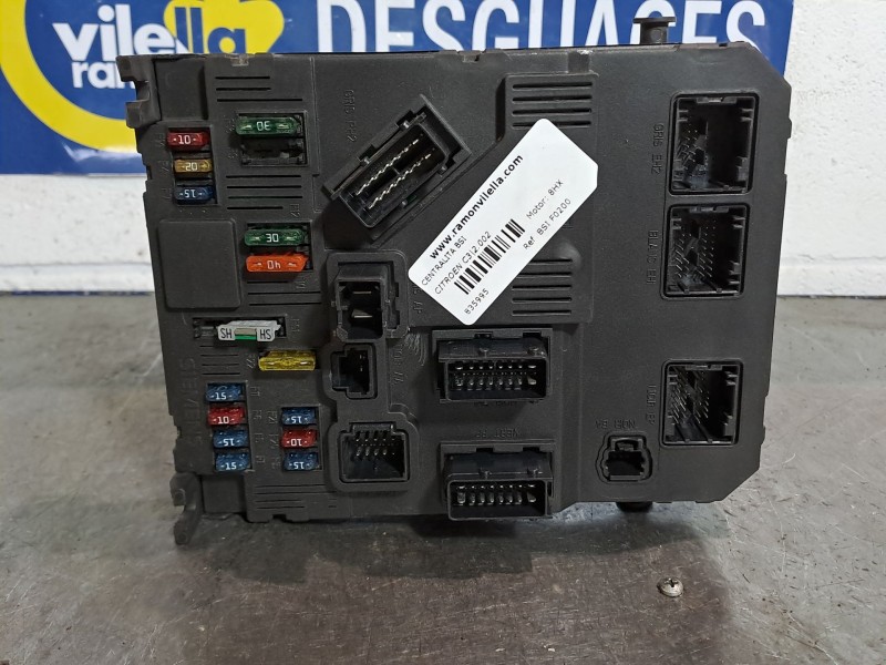Recambio de centralita bsi para citroen c3 1.4 hdi exclusive referencia OEM IAM BSIF0200  