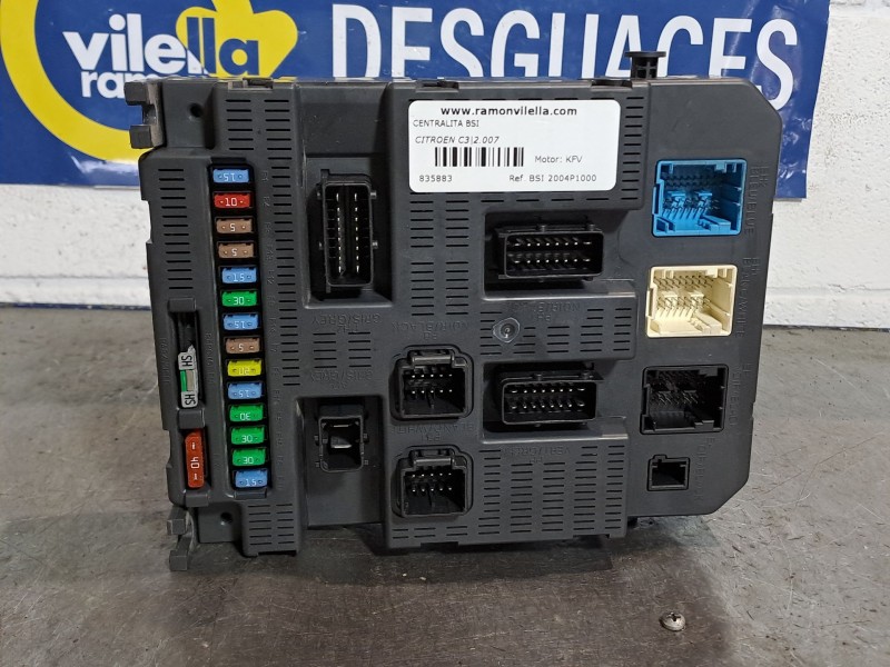Recambio de centralita bsi para citroen c3 1.4 audace referencia OEM IAM BSI2004P1000 9664532580 BOOTL010600