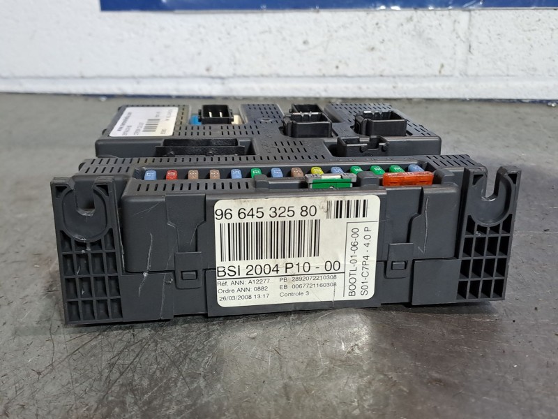 Recambio de centralita bsi para citroen c3 1.4 audace referencia OEM IAM BSI2004P1000 9664532580 BOOTL010600