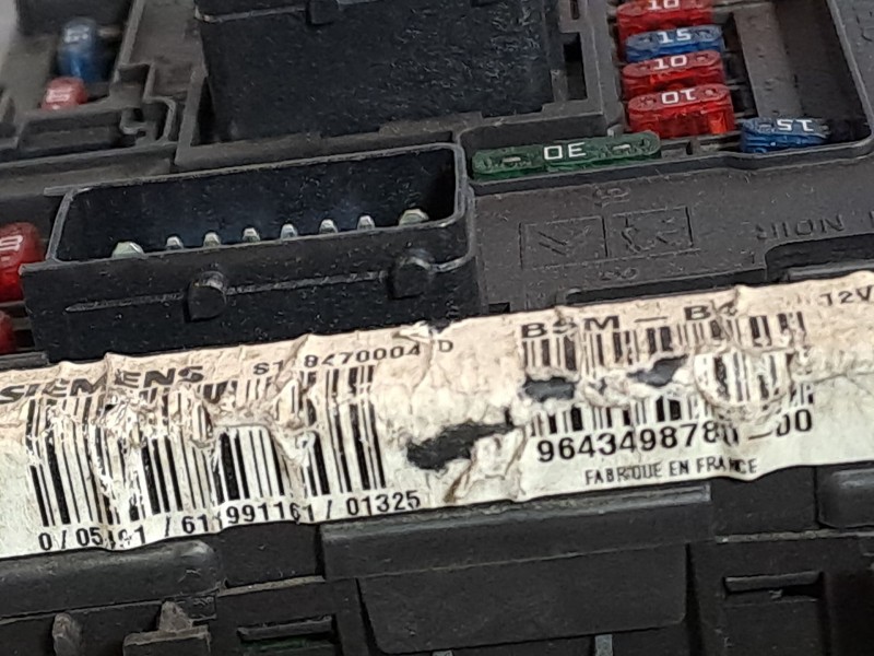 Recambio de centralita bsm para citroen c5 berlina referencia OEM IAM BSMB4  