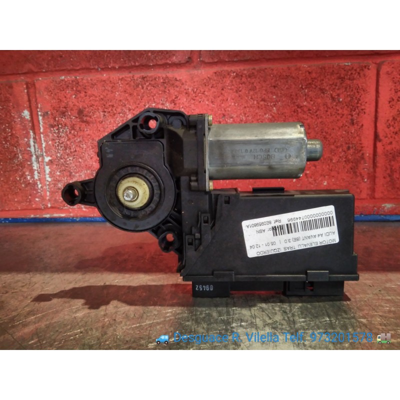 Recambio de motor elevalu. tras. izquierdo para audi a4 avant (8e) 3.0 | 05.01 - 12.04 3.0 | 05.01 - 12.04 referencia OEM IAM 8E