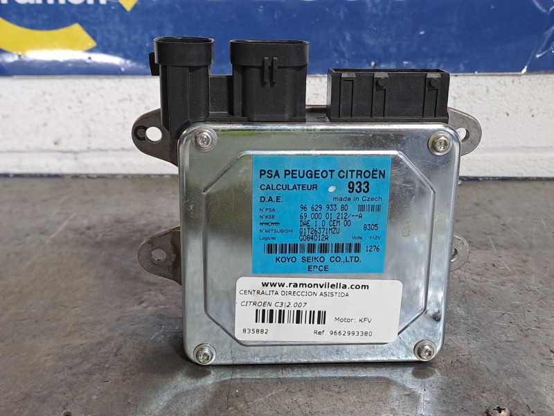 Recambio de centralita direccion asistida para citroen c3 1.4 audace referencia OEM IAM 9662993380  