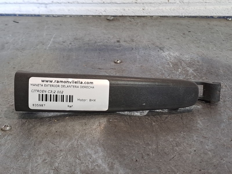 Recambio de maneta exterior delantera derecha para citroen c3 1.4 hdi exclusive referencia OEM IAM   
