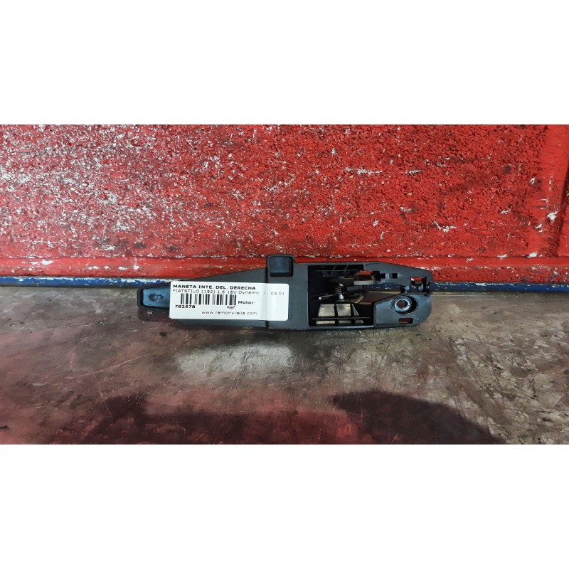 Recambio de maneta inte. delantero derecha para fiat stilo (192) 1.6 16v dynamic | 09.01 - 12.06 1.6 16v dynamic | 09.01 - 12.06