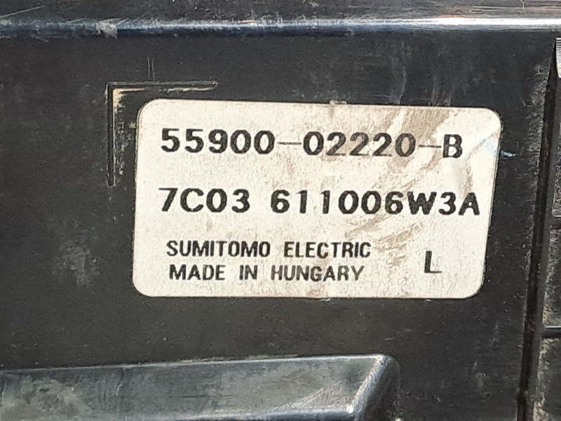 Recambio de mando climatizador para toyota auris luna referencia OEM IAM 5590002220B  