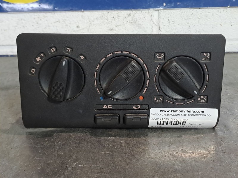 Recambio de mando calefaccion aire acondicionado para seat arosa (6h1) referencia OEM IAM 6N0820045B  