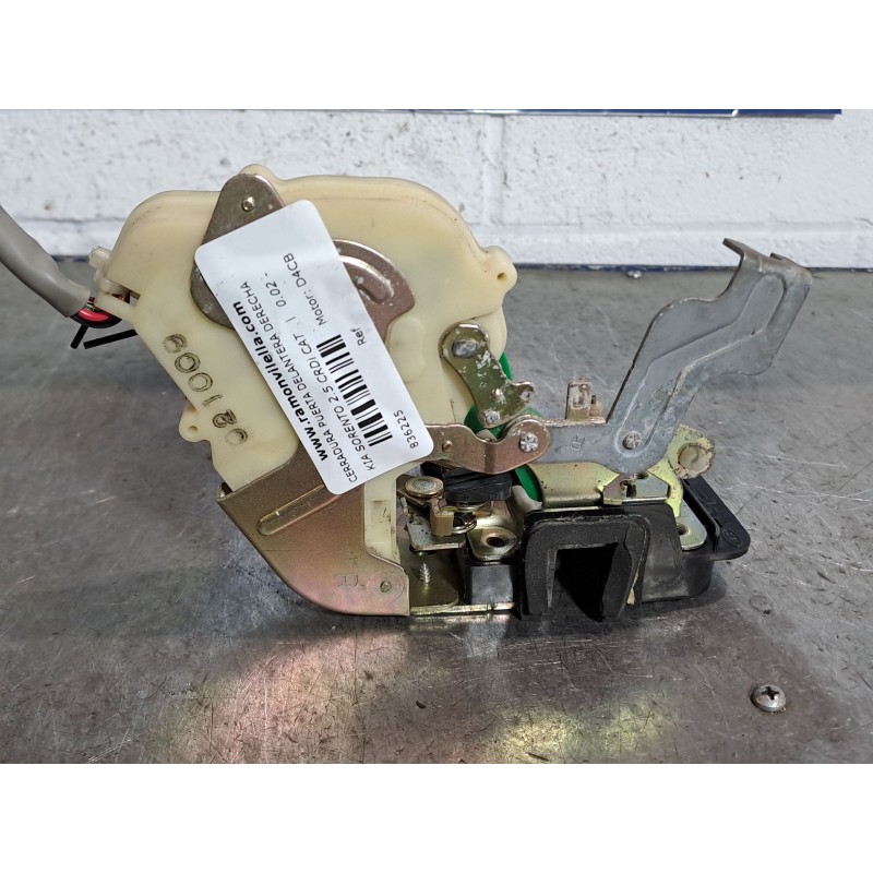 Recambio de cerradura puerta delantera derecha para kia sorento 2.5 crdi cat | 0.02 - 0.10 2.5 crdi cat | 0.02 - 0.10 referencia