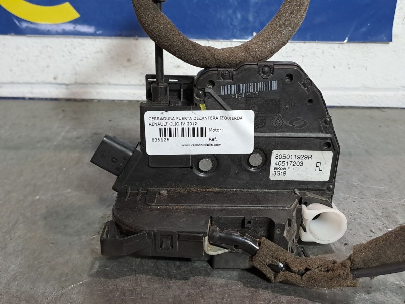 Recambio de cerradura puerta delantera izquierda para renault clio iv business referencia OEM IAM 805011929R 40517203 