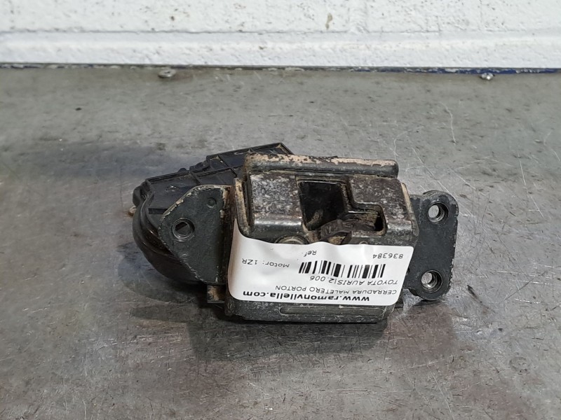 Recambio de cerradura maletero porton para toyota auris luna referencia OEM IAM   