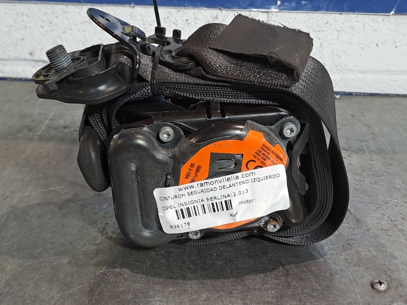 Recambio de cinturon seguridad delantero izquierdo para opel insignia berlina expression referencia OEM IAM   