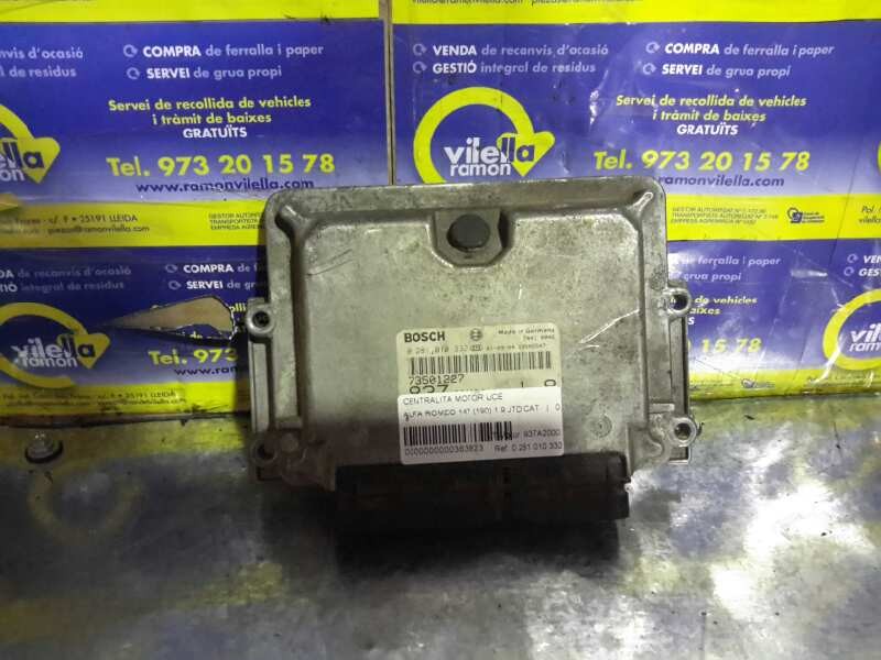 Recambio de centralita motor uce para alfa romeo 147 (190) 1.9 jtd cat | 0.00 - ... 1.9 jtd cat | 0.00 - ... referencia OEM IAM 