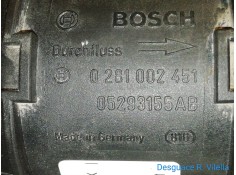 Recambio de caudalimetro para chrysler voyager (rg) 2.5 crd lx | 0.01 - ... 2.5 crd lx | 0.01 - ... referencia OEM IAM 028100245 2