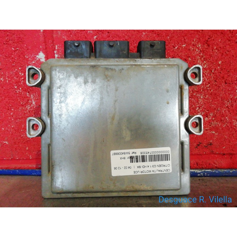Recambio de centralita motor uce para citroen c3 1.4 hdi sx | 04.02 - 12.06 1.4 hdi sx | 04.02 - 12.06 referencia OEM IAM 5WS400