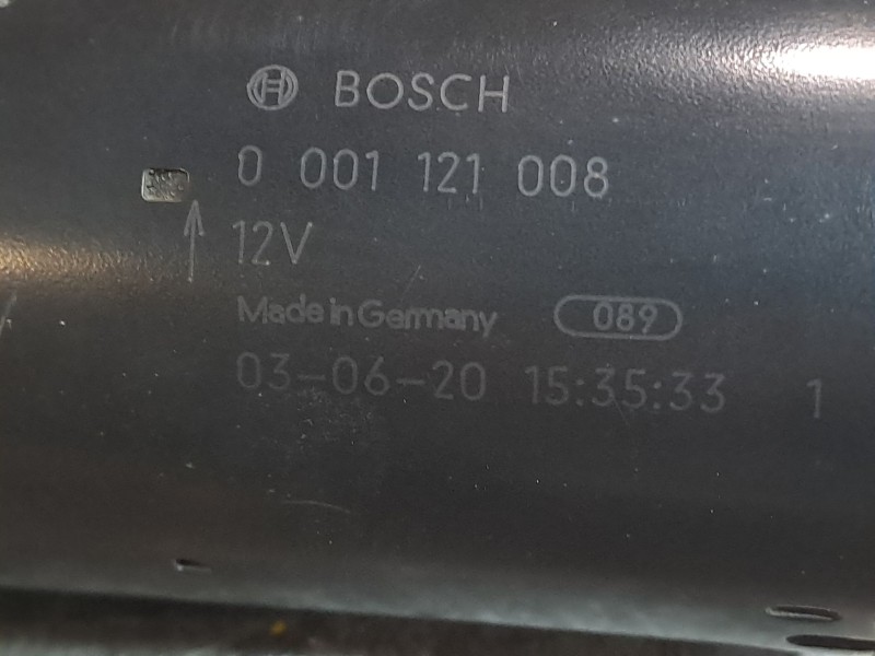 Recambio de motor arranque para audi a3 (8l) 1.8 ambiente referencia OEM IAM 0001121008  