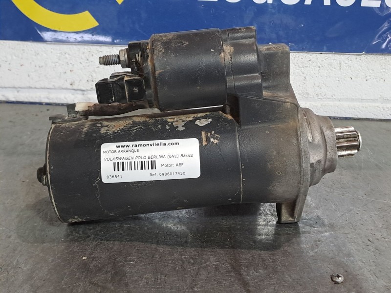 Recambio de motor arranque para volkswagen polo berlina (6n1) básico | 05.95 - ... referencia OEM IAM 0986017450  